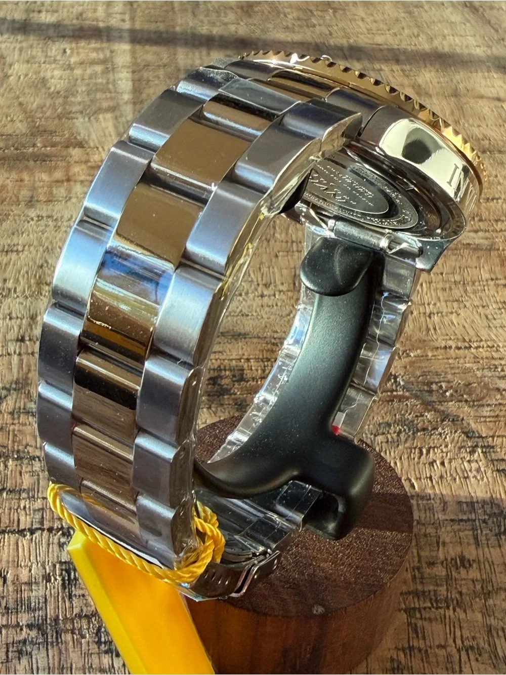 NEW Invicta Pro Diver Currentwave Two-Tone Gold Dial Stainless Steel Watch 43mm